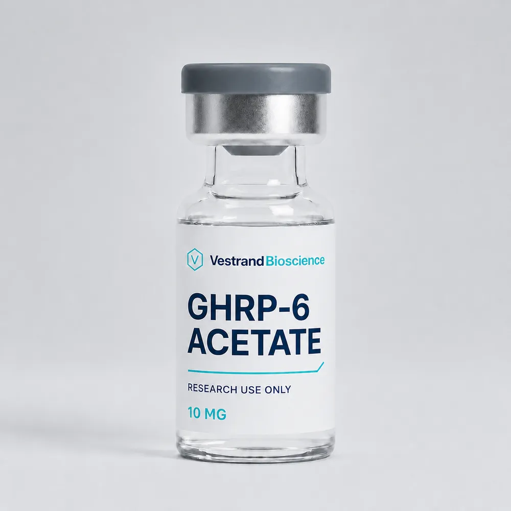 GHRP-6 Acetate research vial